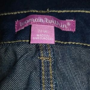 Brand new never worn size 24 W jeans